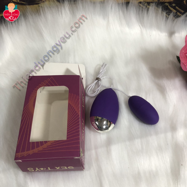 Trứng Rung Tình Yêu Chế Độ Rung 1 Đầu Massage Cực Mạnh 
